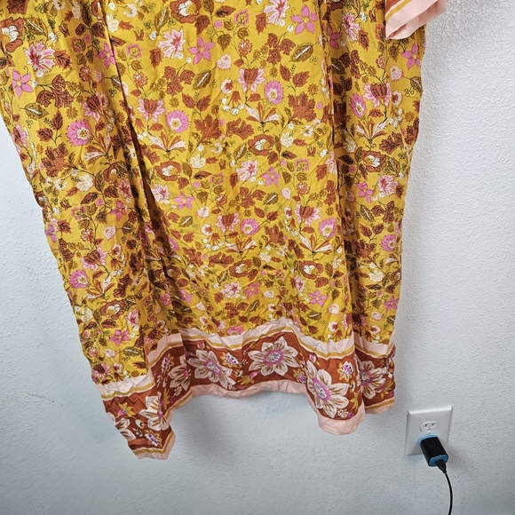 LOFT Floral Kimono Sise XS/Small - Picture 2 of 6